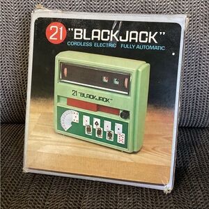 Vintage Waco 21 Blackjack Electronic Game Japan Tested Working 1975
